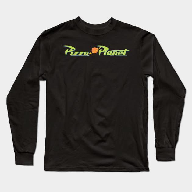 Pizza Planet Long Sleeve T-Shirt by tvshirts